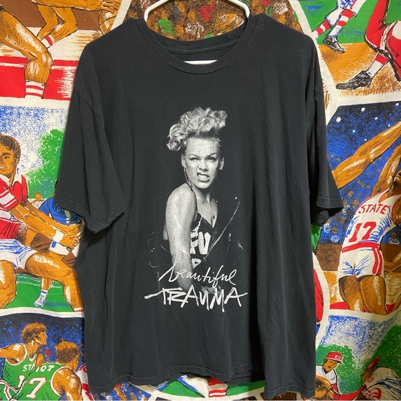 pink Other - PINK 2018 Concert Tour Black  Tee